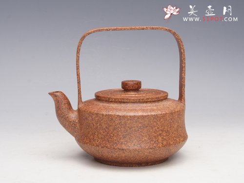 紫砂壶图片：提璧提梁 - 宜兴紫砂壶网