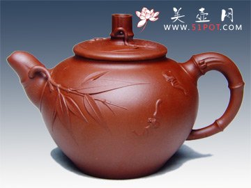 紫砂壶图片：祝福 - 宜兴紫砂壶网