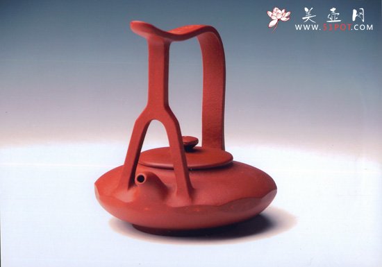 紫砂壶图片：天宇提梁 - 宜兴紫砂壶网