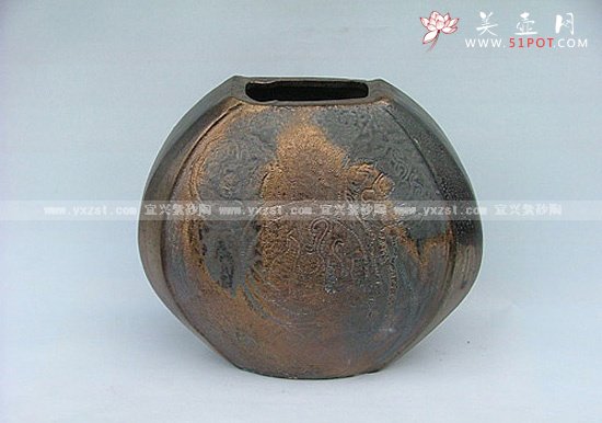 紫砂壶图片：金色梦想 - 宜兴紫砂壶网