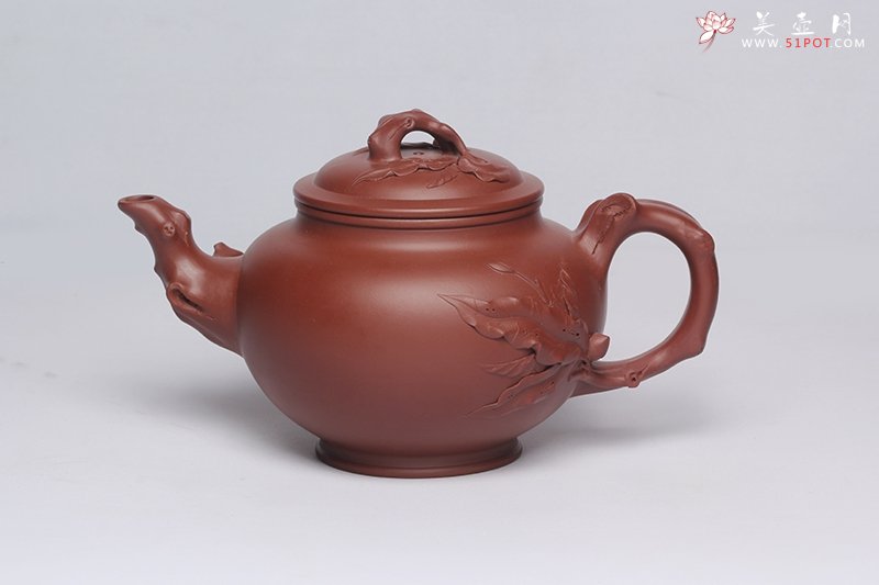 紫砂壶图片：桃报春 - 宜兴紫砂壶网