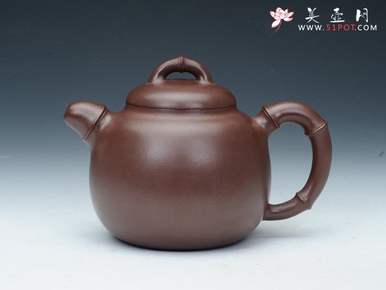 紫砂壶图片：富贵竹 - 宜兴紫砂壶网