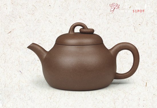 紫砂壶图片：凝砂五色小品之“砣” - 宜兴紫砂壶网