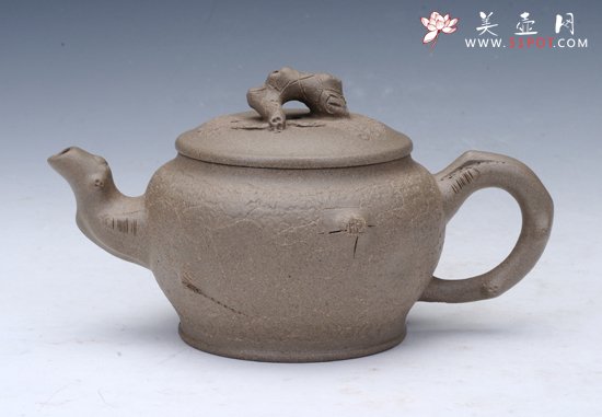 紫砂壶图片：松针壶 - 宜兴紫砂壶网