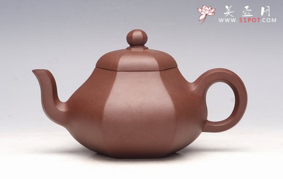 紫砂壶图片：六方 - 宜兴紫砂壶网