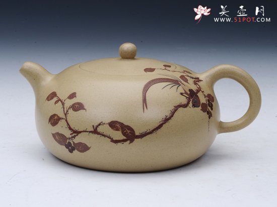 紫砂壶图片：贵妃 400CC - 宜兴紫砂壶网