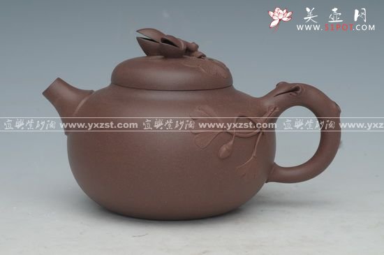 紫砂壶图片：开心果 - 宜兴紫砂壶网