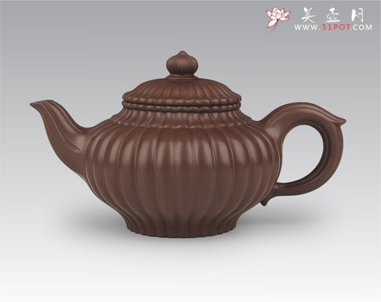 紫砂壶图片：小笑樱 - 宜兴紫砂壶网