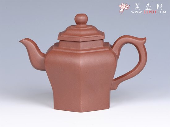 紫砂壶图片：- 六方 - - 宜兴紫砂壶网