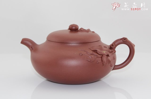 紫砂壶图片：笑樱壶 - 宜兴紫砂壶网
