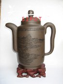 紫砂壶图片：特大擎天 - 宜兴紫砂壶网