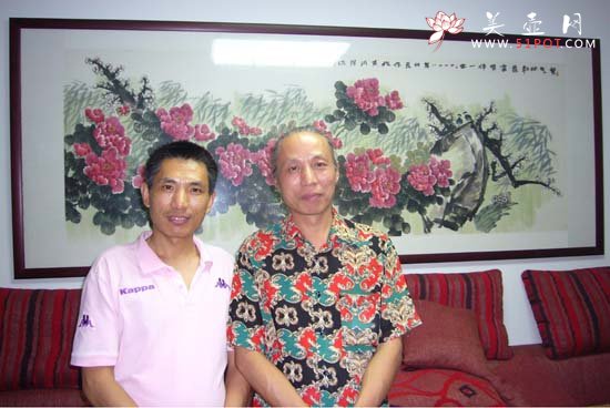 紫砂壶图片：与刘天源合影 - 宜兴紫砂壶网