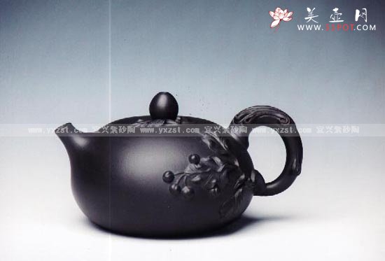 紫砂壶图片：樱桃 - 宜兴紫砂壶网