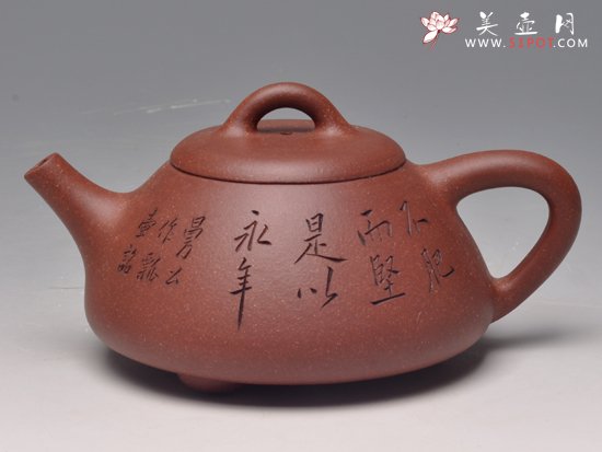 紫砂壶图片：曼生石瓢 - 宜兴紫砂壶网