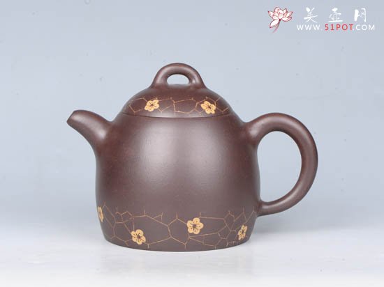 紫砂壶图片：秦权 - 宜兴紫砂壶网