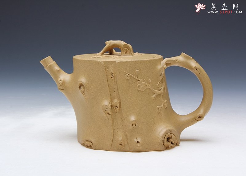 紫砂壶图片：梅桩 - 宜兴紫砂壶网