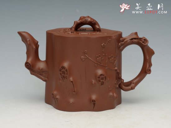 紫砂壶图片：梅桩 - 宜兴紫砂壶网