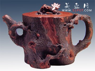 紫砂壶图片：劲松 - 宜兴紫砂壶网