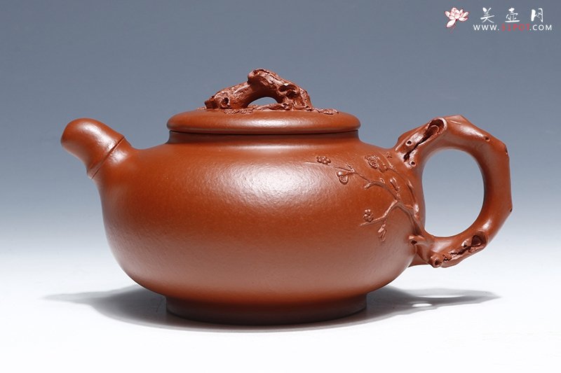 紫砂壶图片：松竹梅 - 宜兴紫砂壶网