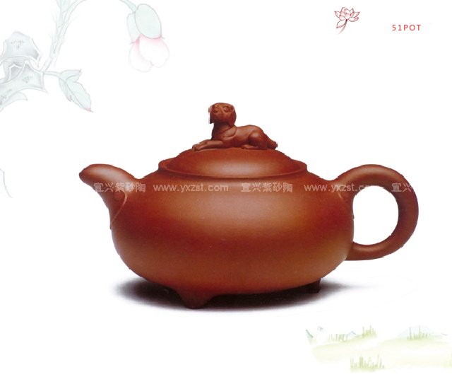 紫砂壶图片：忠诚如意 - 宜兴紫砂壶网