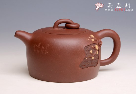 紫砂壶图片：窗外雪2 - 宜兴紫砂壶网