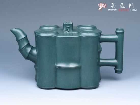 紫砂壶图片：竹段平安 - 宜兴紫砂壶网