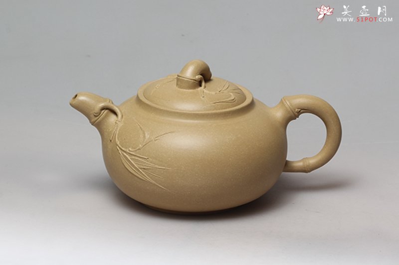 紫砂壶图片：竹鼎 - 宜兴紫砂壶网