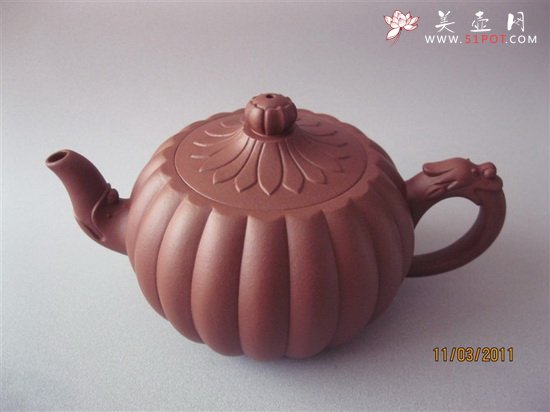 紫砂壶图片：龙锦 - 宜兴紫砂壶网