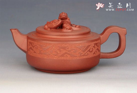 紫砂壶图片：汉韵螭龙 - 宜兴紫砂壶网