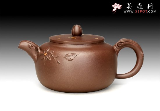 紫砂壶图片：21 春花秋实 - 宜兴紫砂壶网