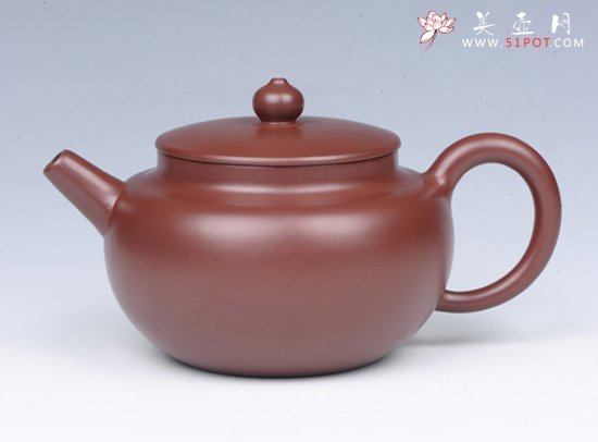 紫砂壶图片：大红袍莲子 - 宜兴紫砂壶网