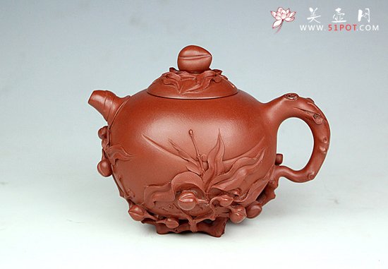 紫砂壶图片：满园春色 - 宜兴紫砂壶网