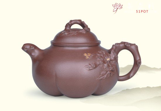 紫砂壶图片：国色天香 - 宜兴紫砂壶网