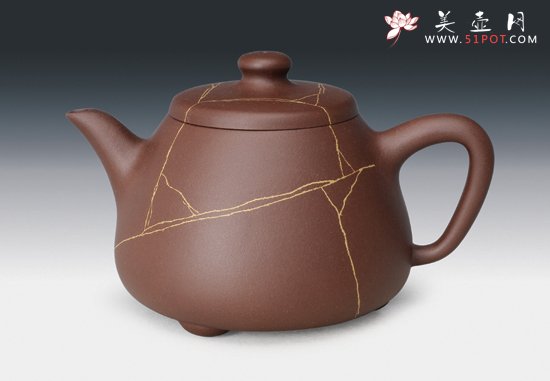 紫砂壶图片：高石瓢 - 宜兴紫砂壶网