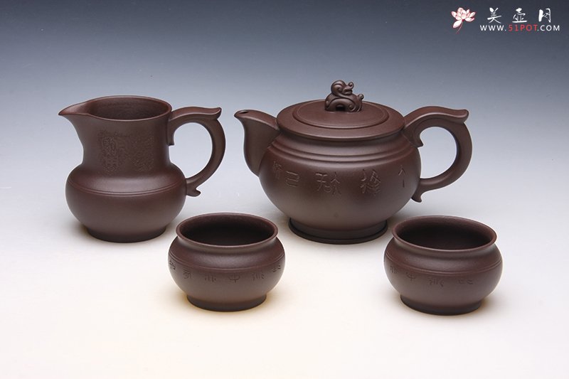 紫砂壶图片：古韵传香 - 宜兴紫砂壶网