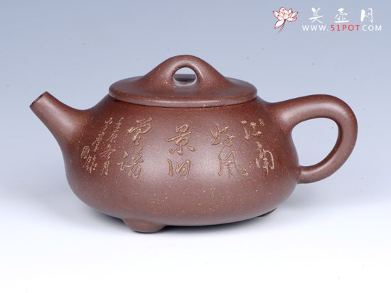 紫砂壶图片：小石瓢 - 宜兴紫砂壶网