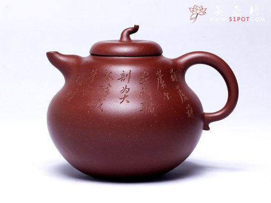 紫砂壶图片：葫芦 - 宜兴紫砂壶网