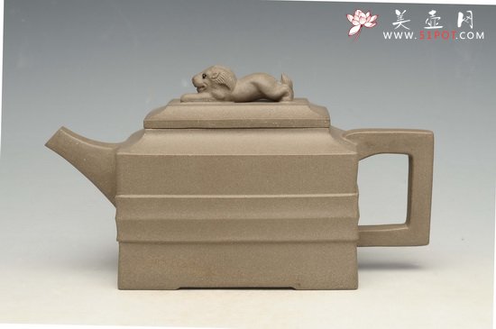 紫砂壶图片：青狮 - 宜兴紫砂壶网