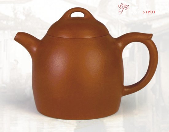 紫砂壶图片：秦权壶 容量：13... - 宜兴紫砂壶网