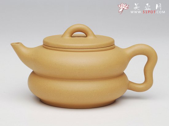 紫砂壶图片：葫芦 - 宜兴紫砂壶网