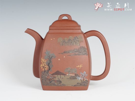 紫砂壶图片：汉方 - 宜兴紫砂壶网