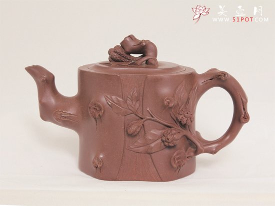 紫砂壶图片：佛手桩 - 宜兴紫砂壶网