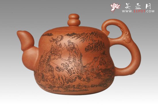 紫砂壶图片：原矿原色才是原作 - 宜兴紫砂壶网