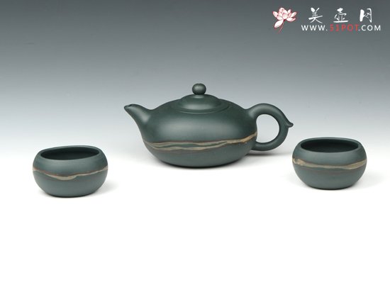 紫砂壶图片：行云流水 - 宜兴紫砂壶网