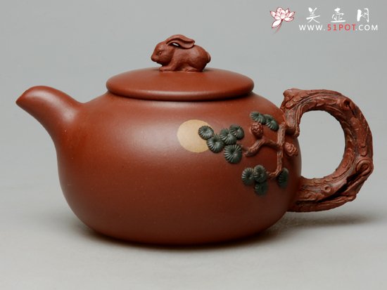 紫砂壶图片：松风明月  320cc - 宜兴紫砂壶网