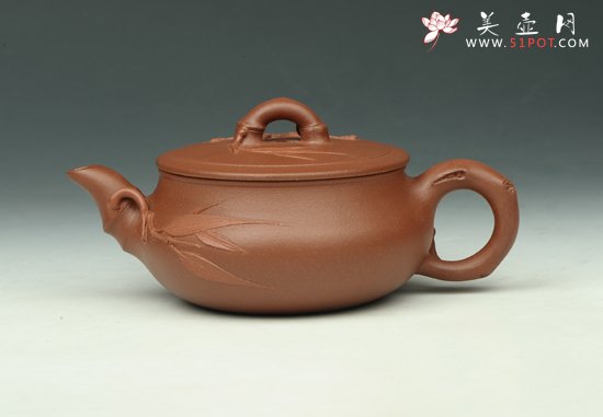 紫砂壶图片：梅竹双友 - 宜兴紫砂壶网