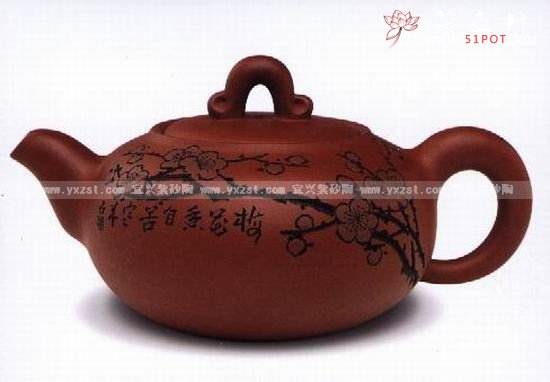 紫砂壶图片：听泉 - 宜兴紫砂壶网