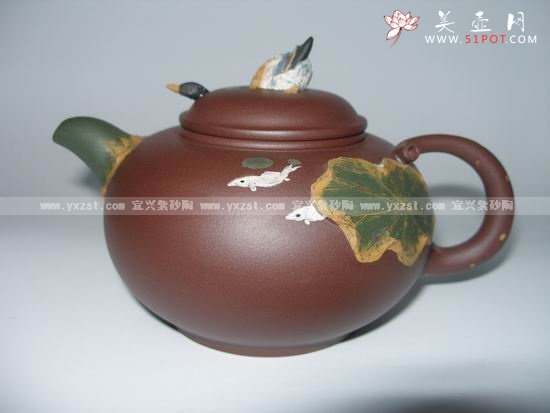 紫砂壶图片：春意 - 宜兴紫砂壶网