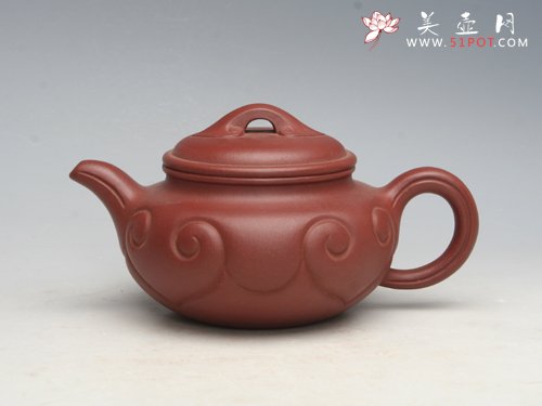 紫砂壶图片：仿古如意 - 宜兴紫砂壶网