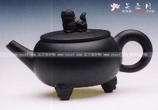 紫砂壶图片：狮行天下 - 宜兴紫砂壶网